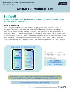 Sample Artifact page from the Futures of Postsecondary Education